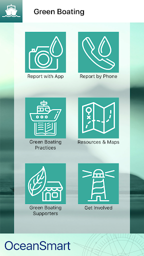 Android application OceanSmart Green Boating screenshort