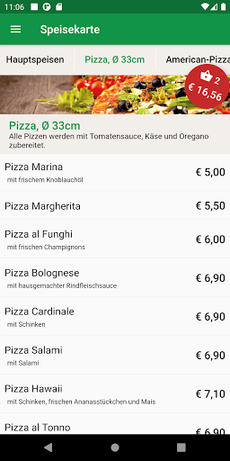 Pizza Service Giovanni Screen 3
