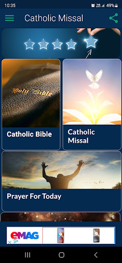 Android application Catholic Missal 2025 screenshort