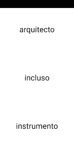 FunVoca - My own word list Screen 3