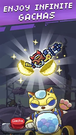 Game screenshot Berserk Cat - Pixel Gacha RPG apk download