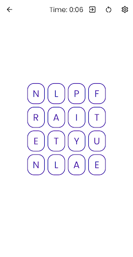 WordnSeek Screen 2