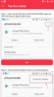 Play Store Update 1.0.4 APK screenshots 2