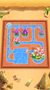 Captura de Pantalla 4 Pipe Puzzle - Line Connect android