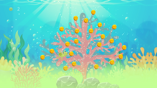 Android application sea frog screenshort