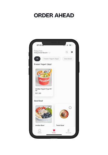 Andias Frozen Yogurt screenshot 1
