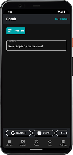 Simple QR Screen 3