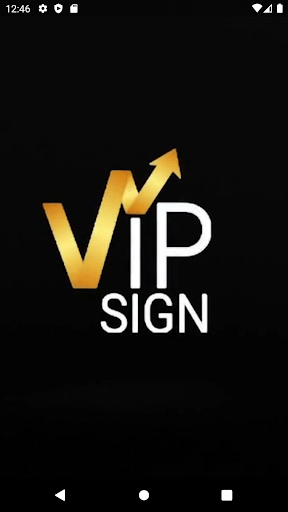 Android application vipsign screenshort