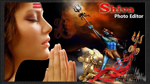 Shiva Cut Paste Photo Frame