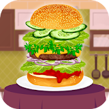 Crazy Burger Maker Shop - Free icon
