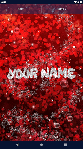 Red Bubble HD Live Wallpaper Screen 3