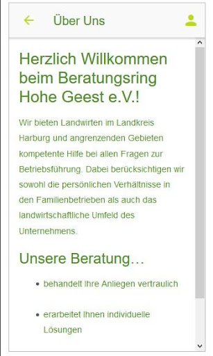 Beratungsring Hohe Geest Screen 2