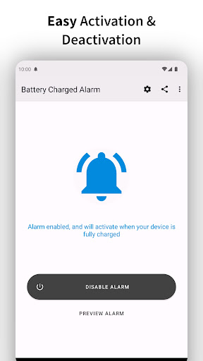 Full Battery Charge Alarm 10