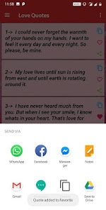 Captura 6 True Love Quotes android