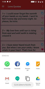 Screenshot 6 True Love Quotes android
