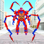 Cover Image of डाउनलोड स्पाइडर रोबोट कार ट्रांसफॉर्म वॉर 10.0.2 APK