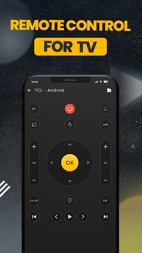 Android application Universal Smart TV Remote Ctrl screenshort