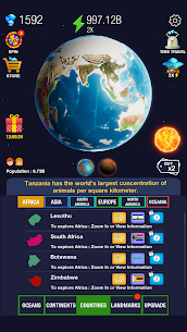 Modded Idle World – Build The Planet Apk New 2022 4