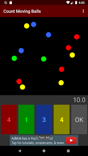 Count Moving Balls Screen 2