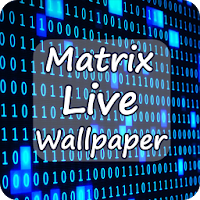 Matrix Digital Binary Code Liv