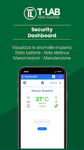 Android application T-Lab screenshort