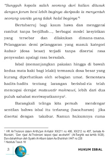 Menjawab Kerancuan Isbal Screen 3