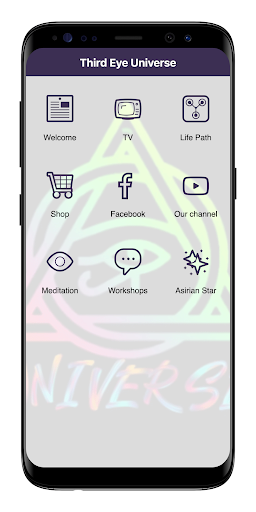 Android application Third Eye Universe screenshort
