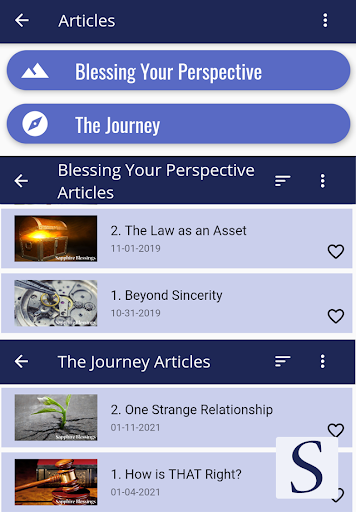 Sapphire Blessings Screenshot 2 - AppWisp.com