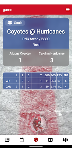 Carolina Hockey Screenshot 1 - AppWisp.com