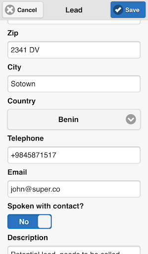 Android application PestScan Pest Sales screenshort