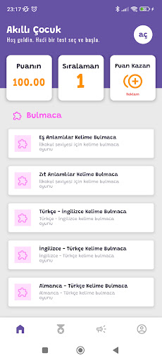 Android application Akıllı Çocuk screenshort