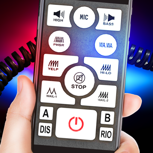 Siren sounds set: siren system Logo