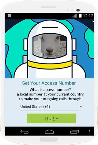 Local03: International Calls Screen 2