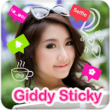 Emoji Sticker Giddy Stiky icon