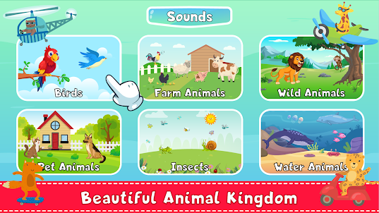 Animal Sounds for kid learning