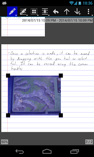 Android application Write 3 — Handwritten Notes screenshort