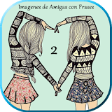 Imagenes de Amigas con Frases 2 icon