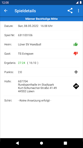 TS Evingsen Handball Screen 3