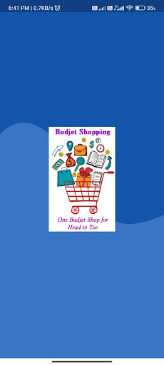 Android application BudjetShopping screenshort