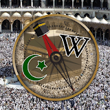 Qibla Compass + photos + wiki icon
