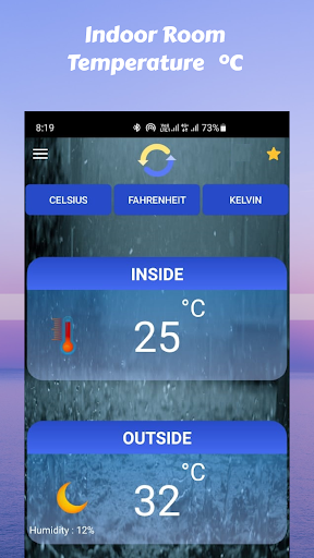 Android application Room Thermometer PRO screenshort