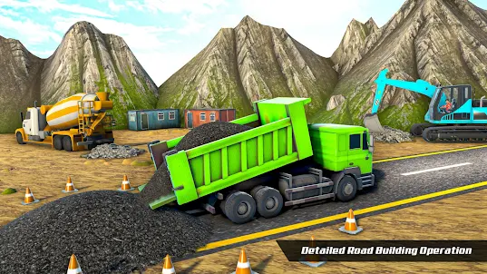 House Construction Truck Game