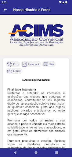 ACIMS Monte Sião Screen 3
