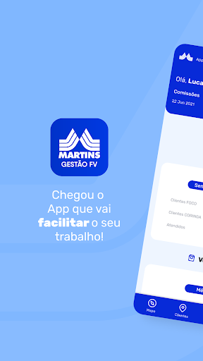 Android application Martins Gestão Força de Vendas screenshort