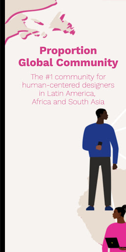 Android application Proportion Global Community screenshort