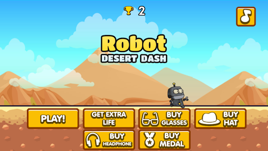 Robot Desert Dash