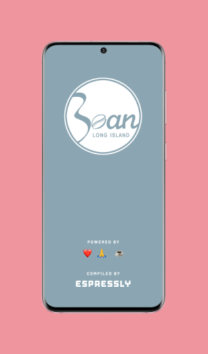 Android application Sayville Bean Coffee screenshort