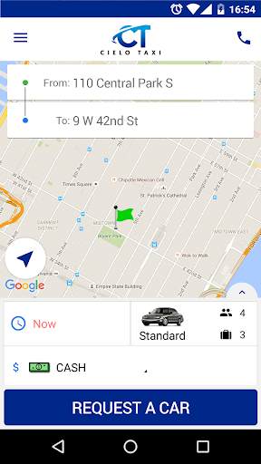 Cielo Taxi Screen 2