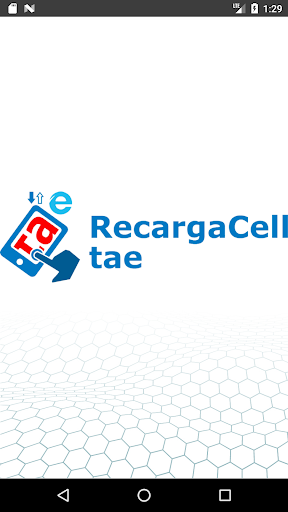 Android application RecargaCellTae screenshort