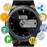 Cover Image of ดาวน์โหลด Crypto Currency Clock for Gear S2/S3 2.5 APK